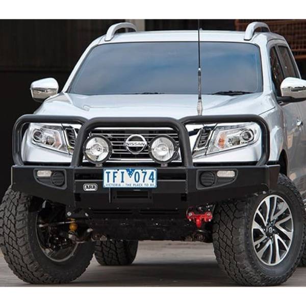 ARB 4x4 Accessories - ARB 3440410 Commercial Front Bumper with Bull Bar for Ford Ranger 2011-2015
