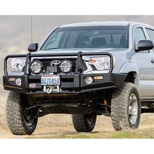ARB 4x4 Accessories - ARB 3215110 Deluxe Front Bumper with Bull Bar for Toyota Land Cruiser 2007-2012