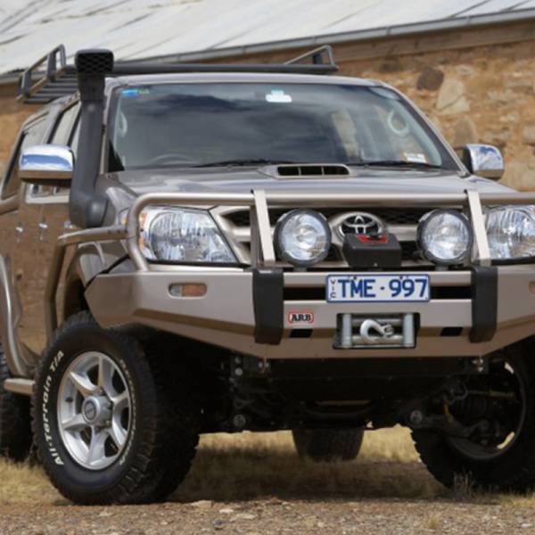 ARB 4x4 Accessories - ARB 3414480 Deluxe Front Bumper with Bull Bar for Toyota Hilux 2011-2015