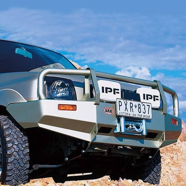 ARB 4x4 Accessories - ARB 3424030 Deluxe Front Bumper with Bull Bar for Suzuki Jimny 1998-2011