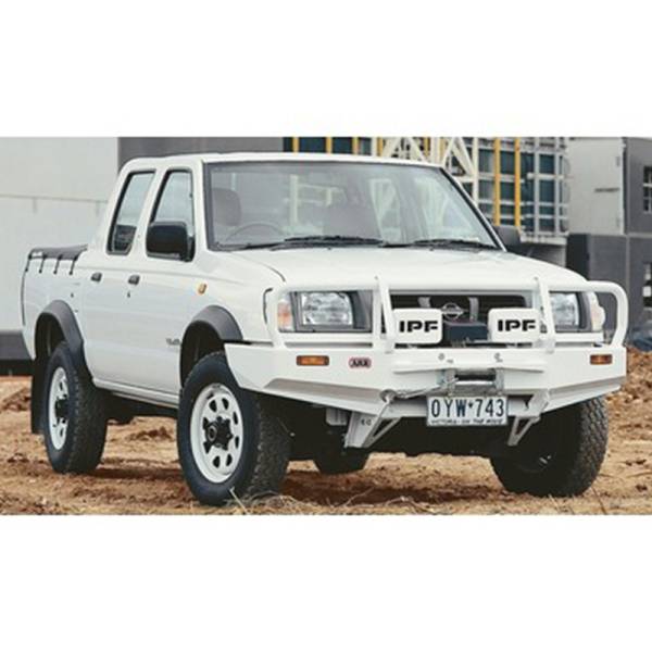 ARB 4x4 Accessories - ARB 3438060 Deluxe Front Bumper with Bull Bar for Nissan Frontier 1997-2002