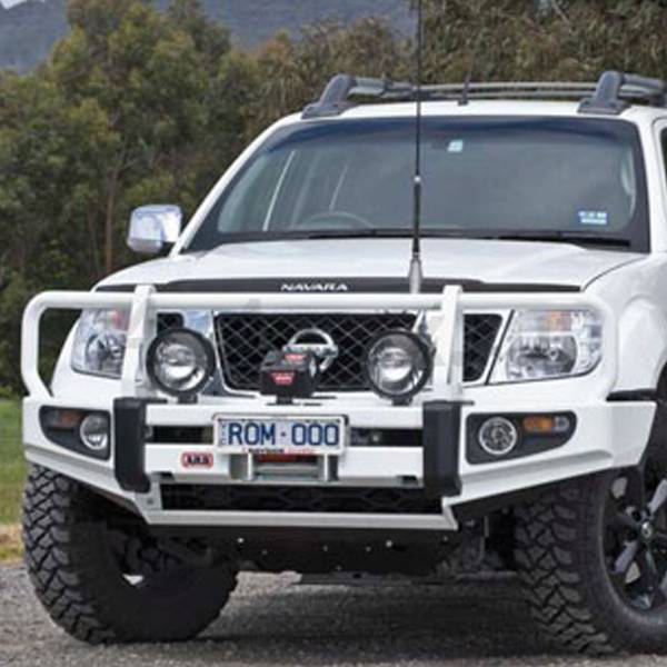 ARB 4x4 Accessories - ARB 3438350 Deluxe Front Bumper with Bull Bar for Nissan Pathfinder 2011-2012