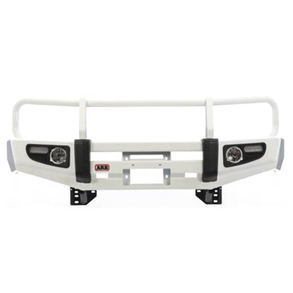 ARB 4x4 Accessories - ARB 3438360 Deluxe Front Bumper with Bull Bar for Nissan Frontier 2010-2015