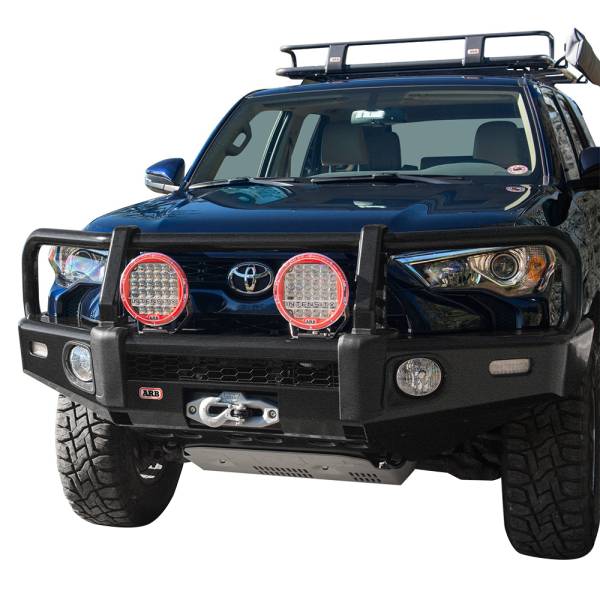 ARB 4x4 Accessories - ARB 3215200 Summit Front Bumper with Bull Bar for Toyota Land Cruiser 200 Series 2015-2018