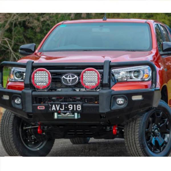 ARB 4x4 Accessories - ARB 3414630 Summit Front Bumper with Bull Bar for Toyota Hilux 2018-2021