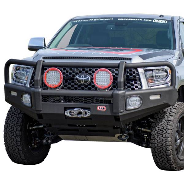 ARB 4x4 Accessories - ARB 3415020 Summit Front Bumper with Bull Bar Kit for Toyota Tundra 2014-2021