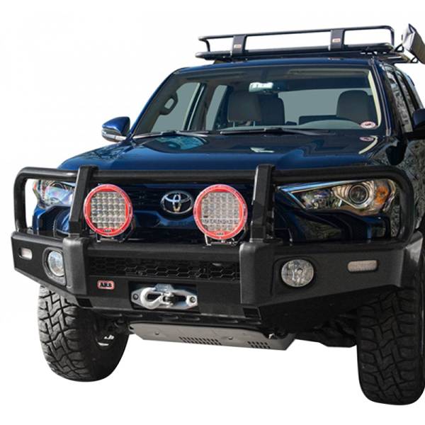 ARB 4x4 Accessories - ARB 3421820 Summit Front Bumper with Bumper with Winch Bar for Toyota Land Cruiser Prado 2013-2016