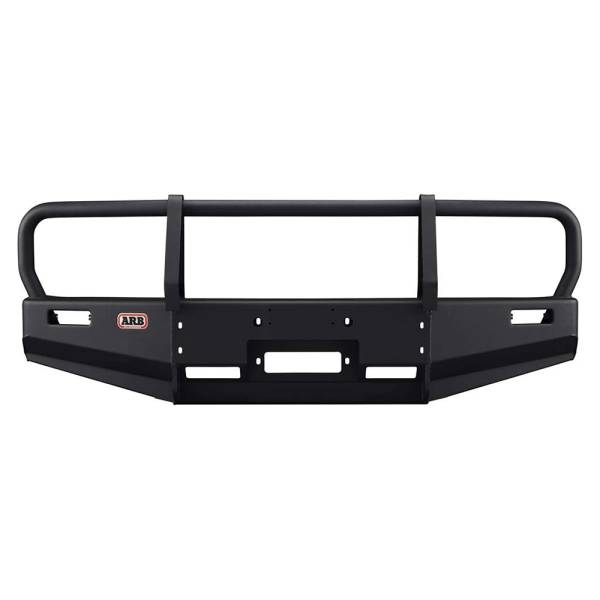 ARB 4x4 Accessories - ARB 3423040 Deluxe Winch Front Bumper with Bull Bar for Toyota Tacoma 1995-2004
