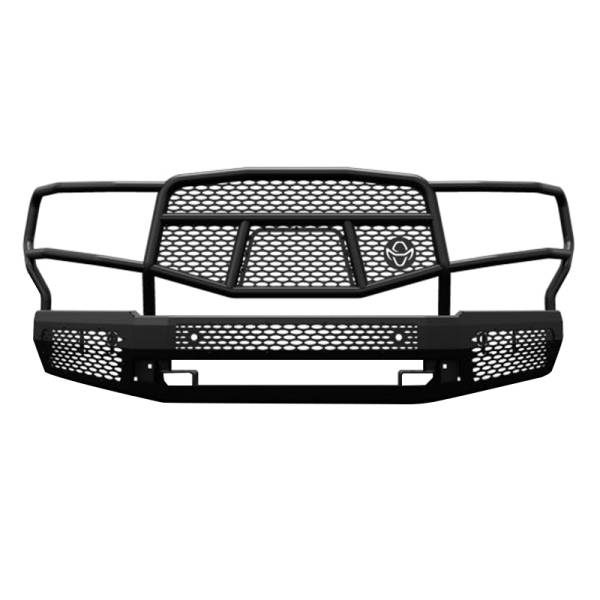 Ranch Hand - Ranch Hand MFF201BM1 Midnight Front Bumper with Grille Guard for Ford F250/F350 2017-2022