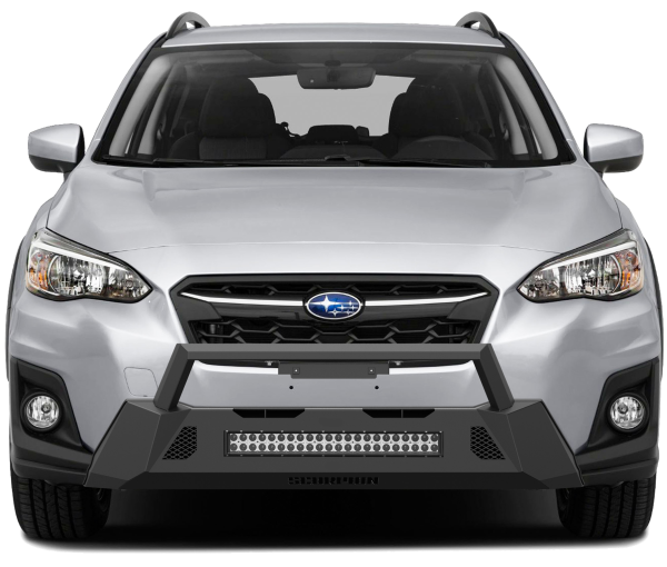 Scorpion Extreme Products - Scorpion P000029 Tactical Center Mount Non-Winch Front Bumper with LED Light Bar Subaru Crosstrek 2018-2020