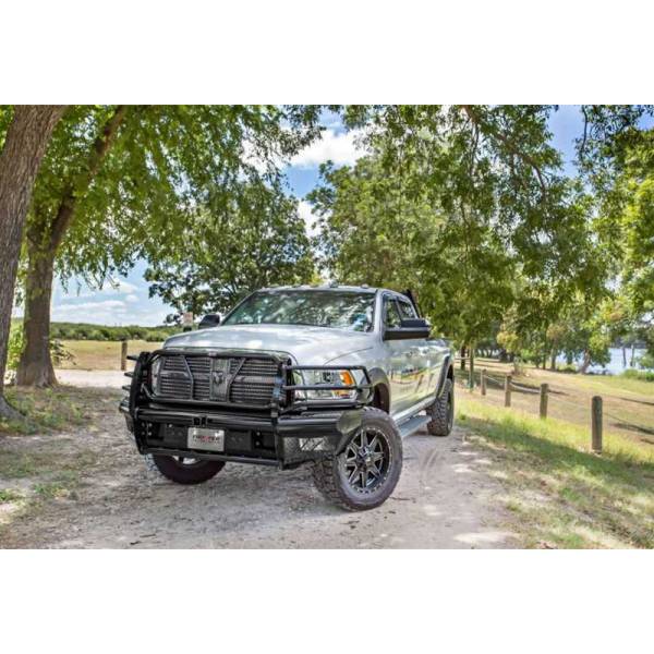 Frontier Gear - Frontier Gear 170-41-0006 Commercial Front Bumper Replacement for Dodge Ram 2500/3500 2010-2018