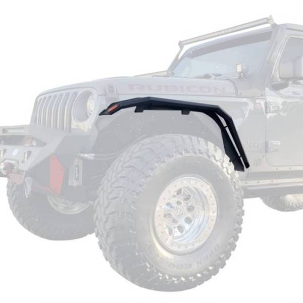 Hammerhead Bumpers - Hammerhead 600-56-0829 Front Fender Flares for Jeep Gladiator JT 2018-2022
