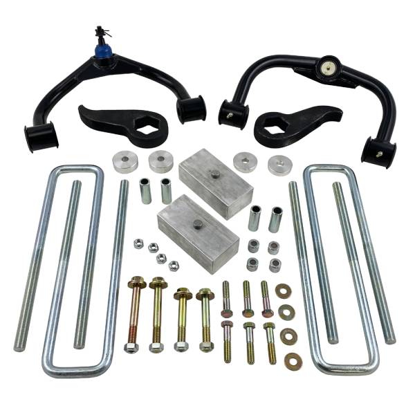 Tuff Country - Tuff Country 13015 Front 3" Lift Kit with Rear Shock Extensions for Chevy Silverado 2500HD 2020-2023