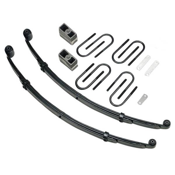Tuff Country - Tuff Country 13732KN Front/Rear 3" Lift Kit with Heavy Duty Front Springs with Rear Lift Blocks for Chevy Blazer 1988-1991