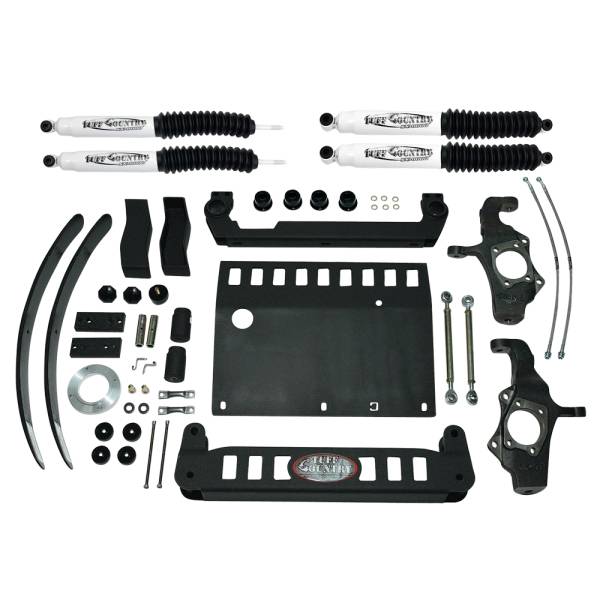 Tuff Country - Tuff Country 14045KN Front/Rear 4" Lift Kit with Knuckles and 3 Piece Sub-Frame for Chevy Colorado 2004-2012