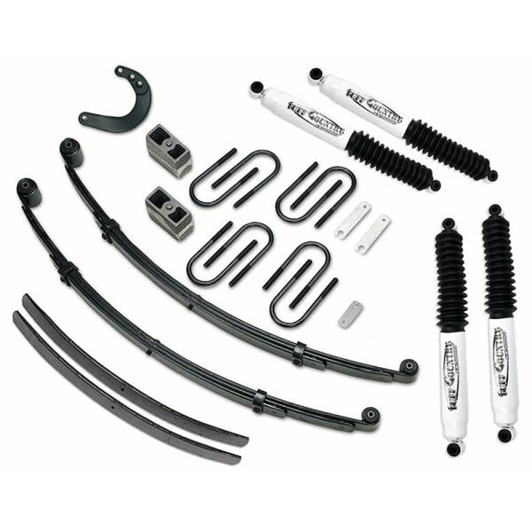 Tuff Country - Tuff Country 16730KN Front/Rear 6" Lift Kit with EZ-Ride Front Springs for GMC Suburban 1988-1991