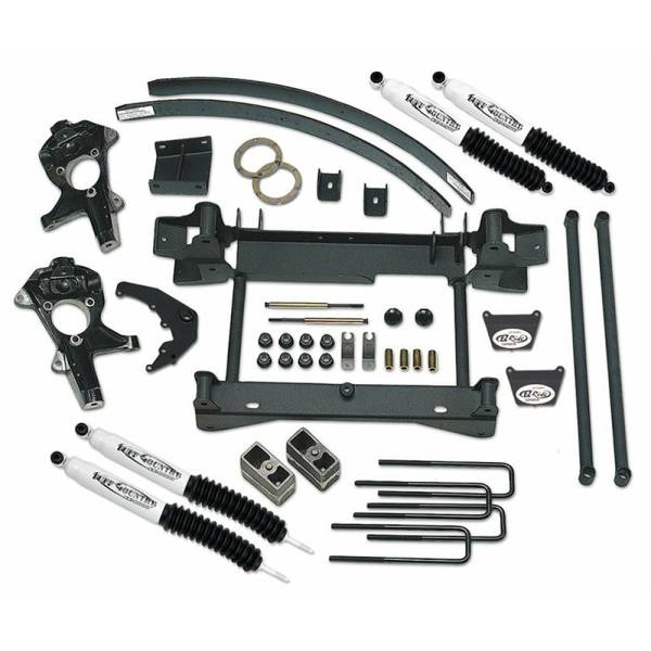 Tuff Country - Tuff Country 16955KN Front/Rear 6" Lift Kit with knuckles and 1 Piece Sub-Frame for Chevy Silverado 1500 1999-2005