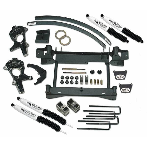 Tuff Country - Tuff Country 16956KN Front/Rear 6" Lift Kit with knuckles and 1 Piece Sub-Frame for GMC Sierra 1500 2006