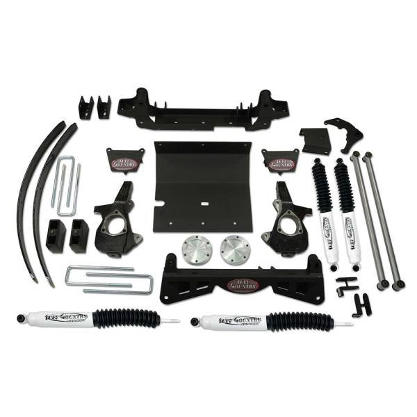 Tuff Country - Tuff Country 16959KN Front/Rear 6" Lift Kit with knuckles and 3 Piece Sub-Frame for Chevy Silverado 1500 1999-2005