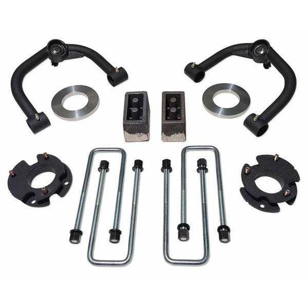 Tuff Country - Tuff Country 23010KN Front/Rear 3" Lift Kit with Upper Control Arm Kit with Uni Ball Joints for Ford F-150 2014