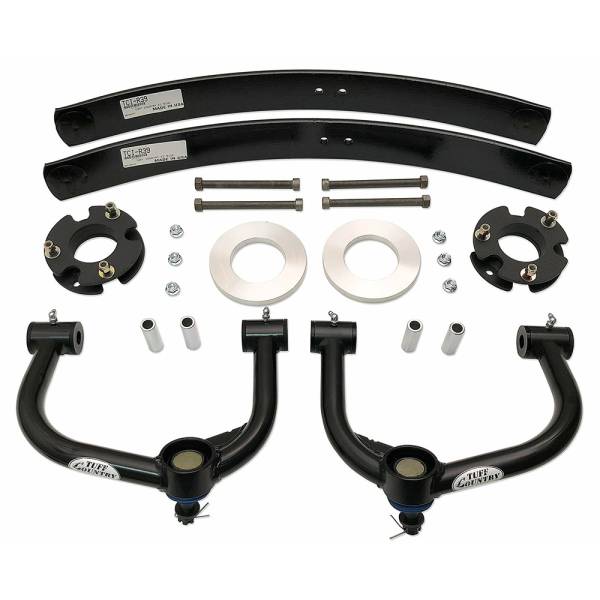 Tuff Country - Tuff Country 23030KN Front/Rear 3" Lift Kit with Upper Control Arm Kit with Ball Joints for Ford F-150 2015-2020
