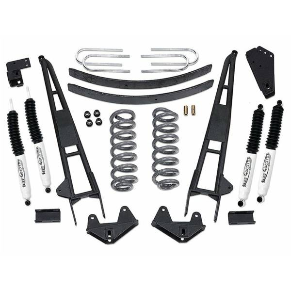 Tuff Country - Tuff Country 24814KN Front/Rear 4" Performance Lift kit with Front Coil Springs for Ford Bronco 1981-1996