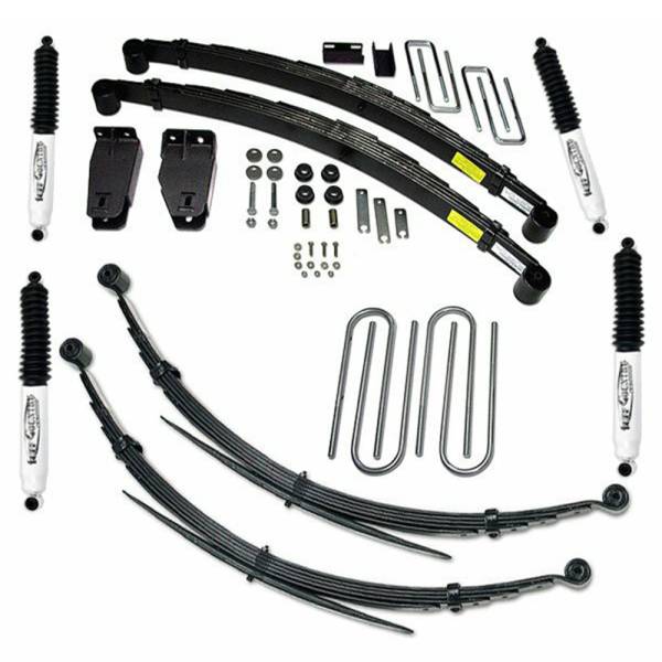 Tuff Country - Tuff Country 24825KN Front/Rear 4" Standard Lift Kit with Rear Springs for Ford F-250 1980-1987