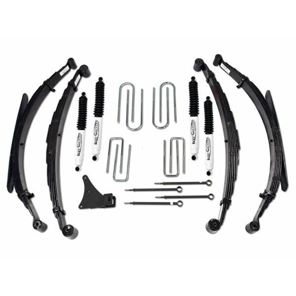 Tuff Country - Tuff Country 24831KN Front/Rear 4" Standard Lift Kit with Rear Springs for Ford F-350 1986-1997