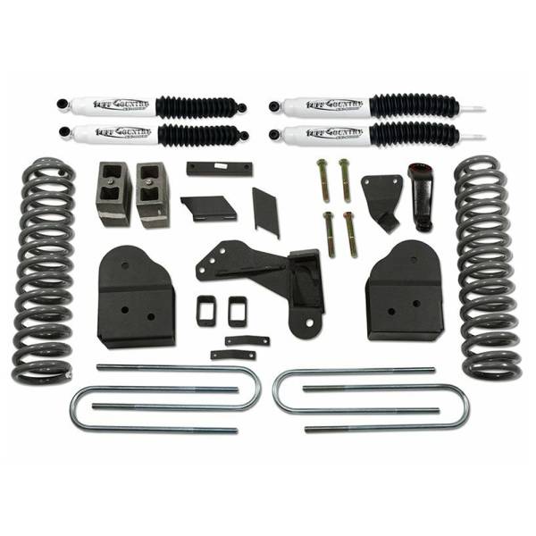 Tuff Country - Tuff Country 24995KN Front/Rear 4" Standard Lift Kit for Ford F-350 2017-2022