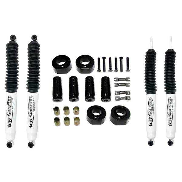 Tuff Country - Tuff Country 42901KH Front/Rear 2" Lift Kit with SX6000 Shocks (Hydraulic) for Jeep Wrangler TJ 1997-2006