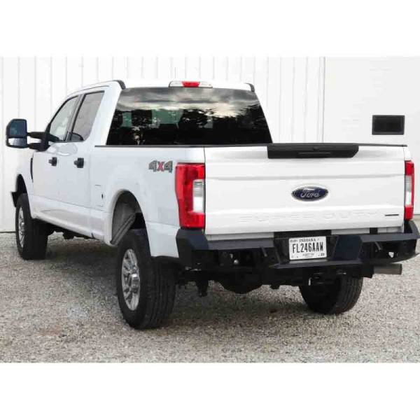 LOD Offroad - LOD Offroad FRB1711 Signature Series Heavy Duty Rear Bumper for Ford F-250/F-350 2017-2022 - Bare Steel