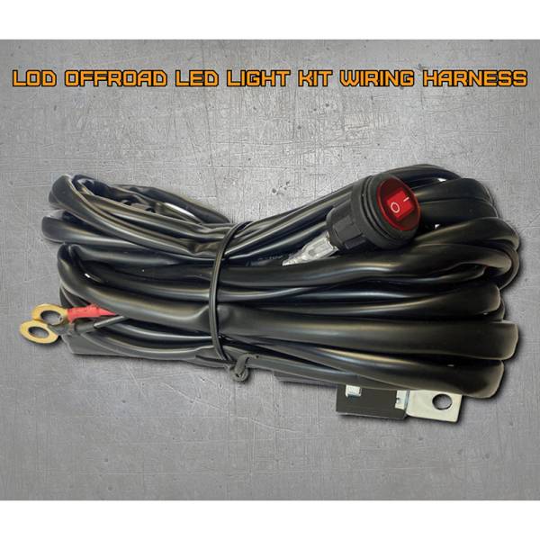 LOD Offroad - LOD Offroad CAB1001 LED Light Kit Wiring Harness
