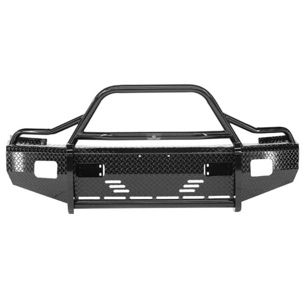 Ranch Hand - Ranch Hand BSD101BL1S Summit Bullnose Front Bumper with Sensor Holes for Dodge 2500/3500 2010-2018