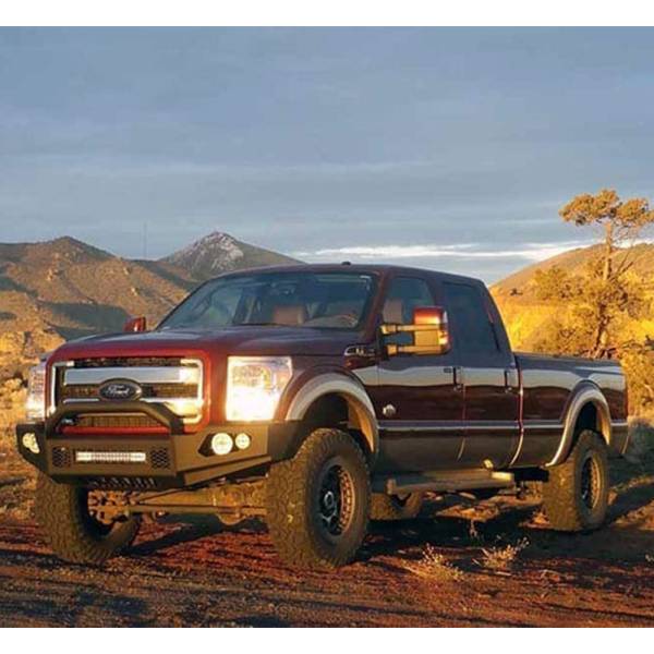 TrailReady - TrailReady 31011P Light Line Front Bumper with Pre-Runner Guard for Ford F-250/F-350 2011-2016