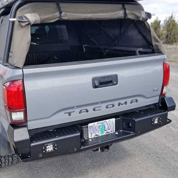 TrailReady - TrailReady 75400 Base Rear Bumper for Toyota Tacoma 2016-2023