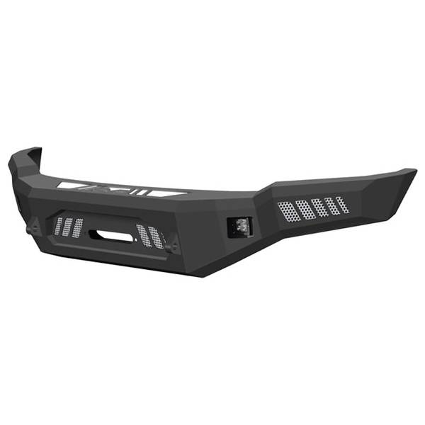 DV8 Offroad - DV8 Offroad FBFF1-08 Winch Front Bumper with Light Holes for Ford F150 2018-2020