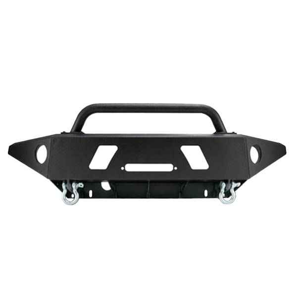 DV8 Offroad - DV8 Offroad FBTT1-01 Winch Front Bumper for Toyota Tacoma 2005-2015