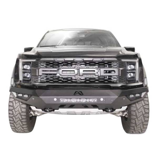 Fab Fours - Fab Fours FR21-D5351-1 Vengeance Front Bumper with No Guard for Ford F-150 2021-2023