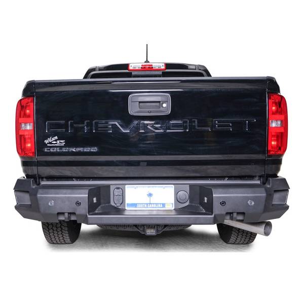 Fab Fours - Fab Fours CC21-W3351-1 Premium Rear Replacement Bumper for Chevy Colorado 2021-2022