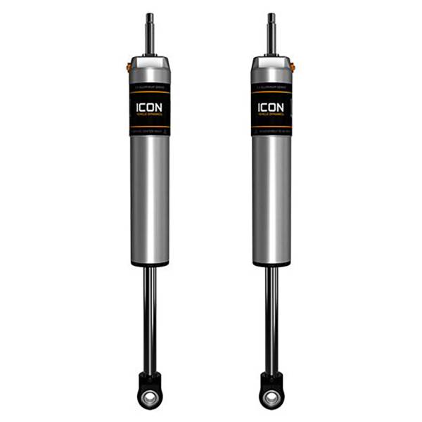 Icon Vehicle Dynamics - Icon 57607P V.S. 2.5 Aluminum Series 0-2" Front IR Shocks (Pair) for Toyota Land Cruiser 100 Series 1998-2007