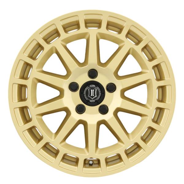 Icon Vehicle Dynamics - Icon 7117805060GG Journey 17" x 8" Wheel - Gloss Gold