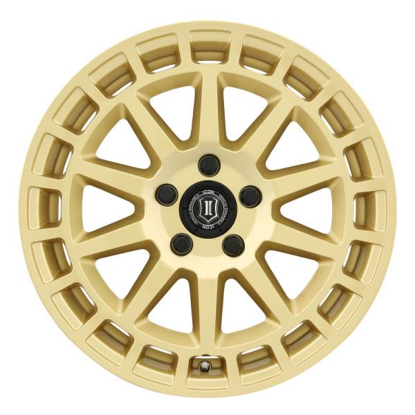 Icon Vehicle Dynamics - Icon 7117806560GG Journey 17" x 8" Wheel - Gloss Gold