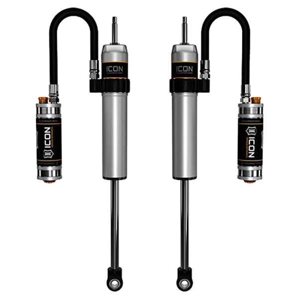 Icon Vehicle Dynamics - Icon 27820CP V.S. 2.5 Aluminum Series 3" Front RR Shocks (Pair) with CDC Valve for Jeep Wrangler JK 2007-2018