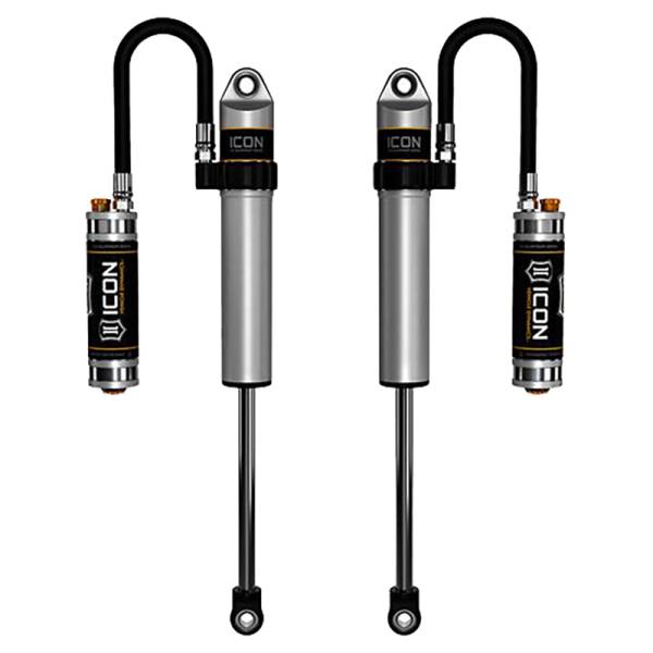Icon Vehicle Dynamics - Icon 27821CP V.S. 2.5 Aluminum Series Front RR Shocks (Pair) with CDC Valve for Jeep Gladiator JT 2020-2024