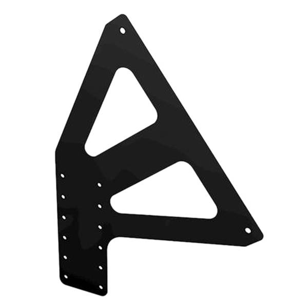 Icon Vehicle Dynamics - Icon 25232 Hi-Lift Jack Mount Body Mounted Tire Carrier for Jeep Wrangler JK/JL 2007-2018