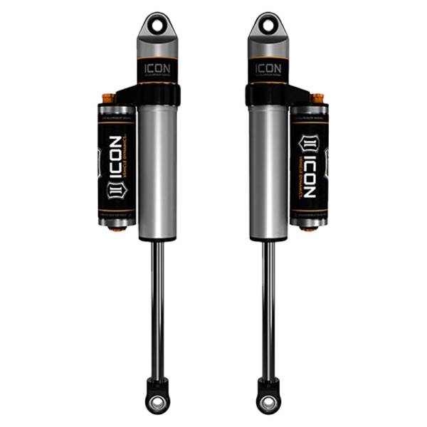 Icon Vehicle Dynamics - Icon 77701CP V.S. 2.5 Aluminum Series 0-1" Rear PB Shock (Pair) with CDCV for GMC Sierra 2500HD/3500 2001-2022