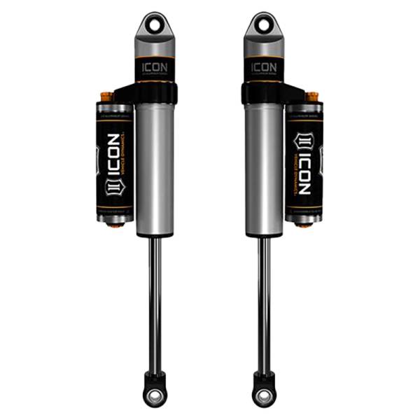 Icon Vehicle Dynamics - Icon 77701CP V.S. 2.5 Aluminum Series 4" Rear PB Shock (Pair) with CDCV for GMC Sierra 1500 2007-2018