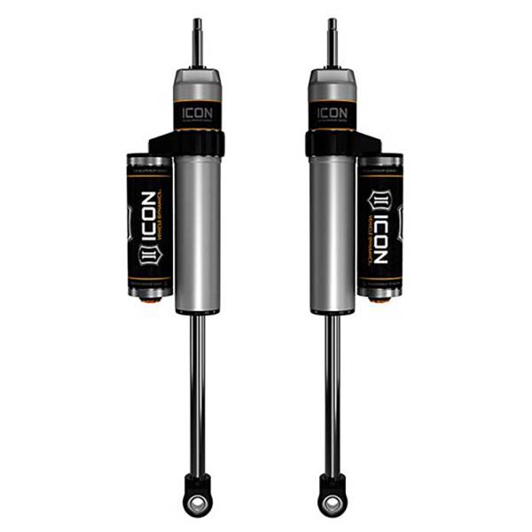 Icon Vehicle Dynamics - Icon 77738P V.S. 2.5 Aluminum Series 6-8" Front PB EXT Trav Shock (Pair) for GMC Sierra 2500HD/3500 2011-2016