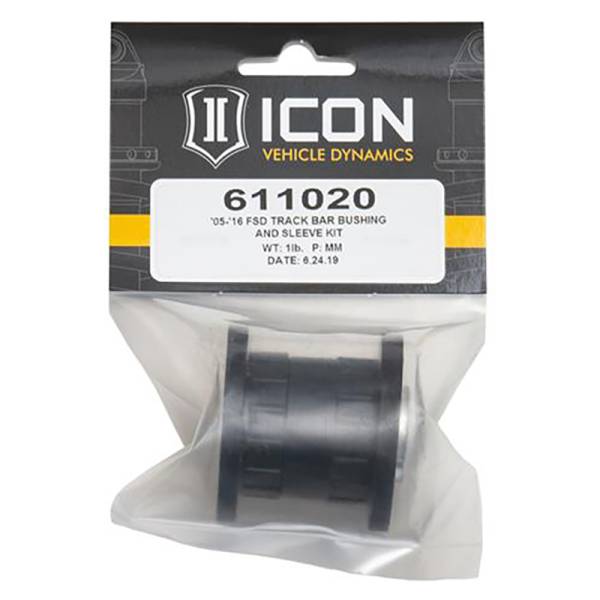 Icon Vehicle Dynamics - Icon 611020 Track Bar Bushing and Sleeve Kit for Ford F-250/F-350 2005-2016
