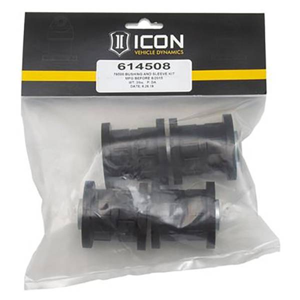 Icon Vehicle Dynamics - Icon 614508 Bushing and Sleeve Kit for GMC Sierra 2500HD/3500 2011-2019